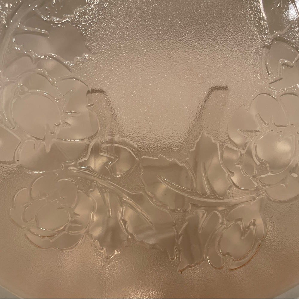 🥳BOGO! Arcoroc “Rosaline” Rosa Pink Dinner Plate | Raised Embossed Roses |France - Picture 6 of 10